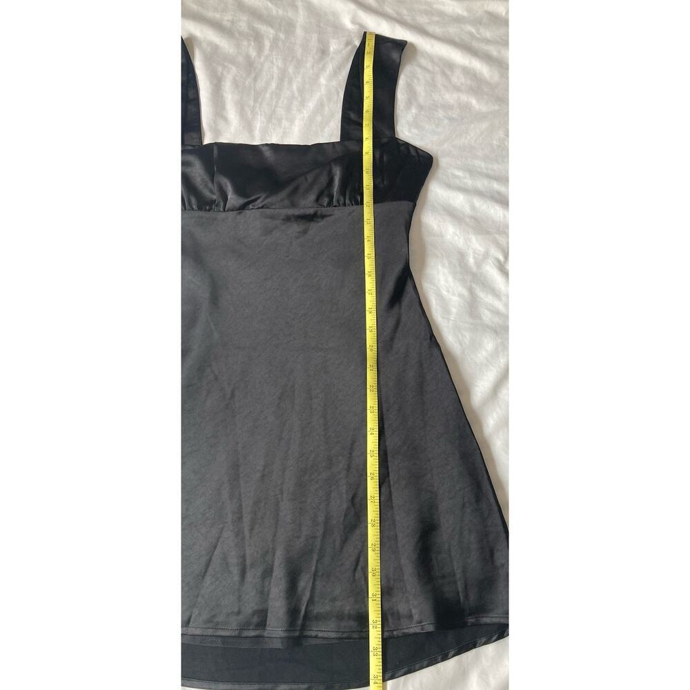 NEW Princess Polly Radioactive Bias Cut Satin Mini Cocktail Party Dress - US 8 - Picture 6 of 13